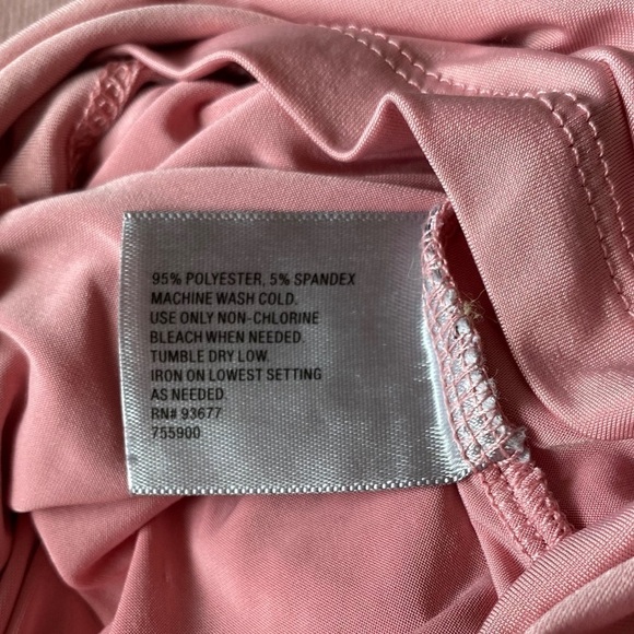 Worthington Soft Pink Drape Sleeveless Top Sz S - Picture 4 of 5